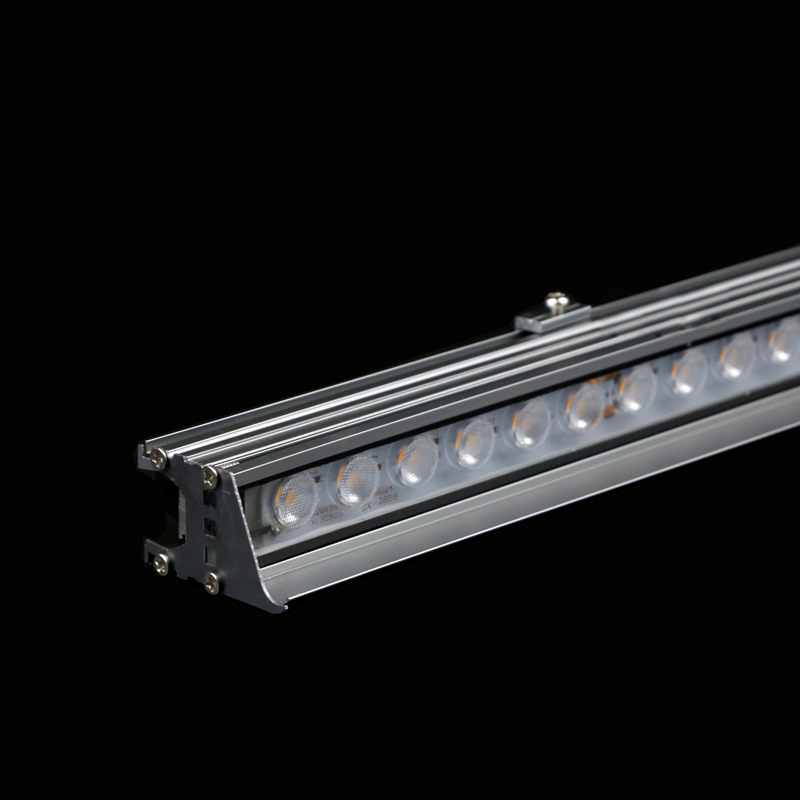 DC24V 8/12W 55X45mm Low Power White/Yellow Light Full Color UCS1903 RGB/DMX512 Addressable Waterproof IP67 Aluminum Lens Linear LED Light LED Wall Wash Outdoor Lighting DC24V 8/12W 55X45mm Low Power White/Yellow Light Full Color UCS1903 RGB/DMX512 Addressable Waterproof IP67 Aluminum Lens Linear LED Light LED Wall Wash Outdoor Lighting